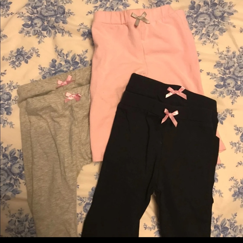 0-3 months / 6 baby girl leggings